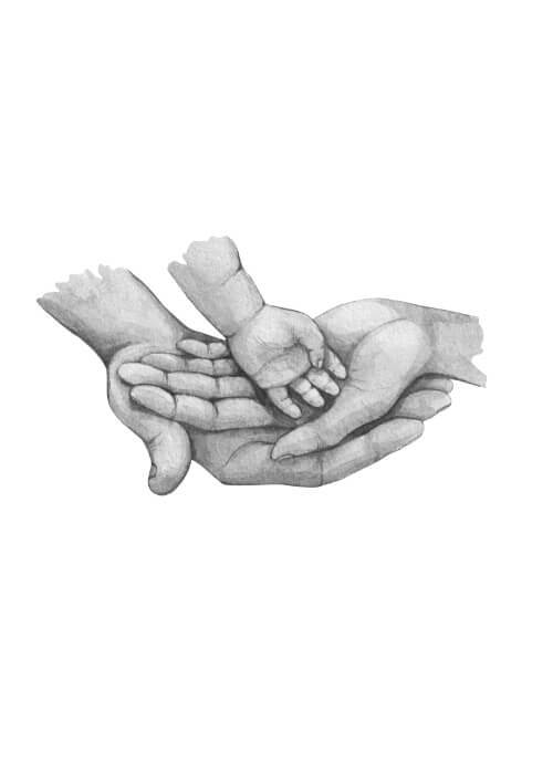 När två blir tre - poster